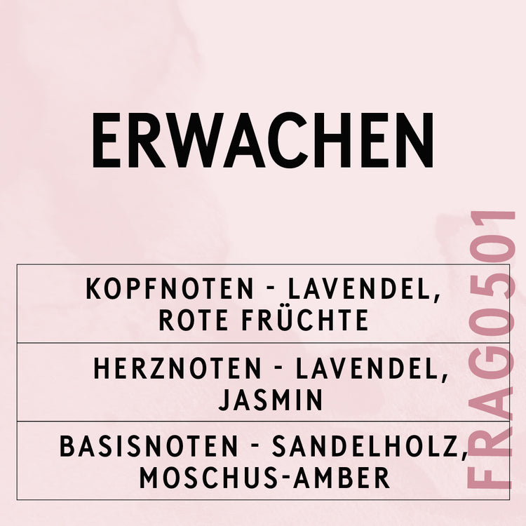 Erwachen Duftöl Karte
