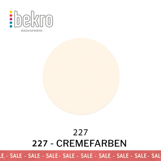 Bekro Farbstoff - 227 - cremefarben