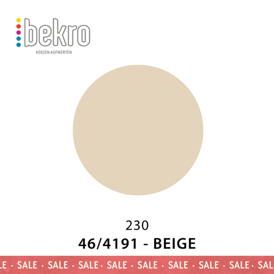 Bekro Farbstoff - 46/4191 - beige