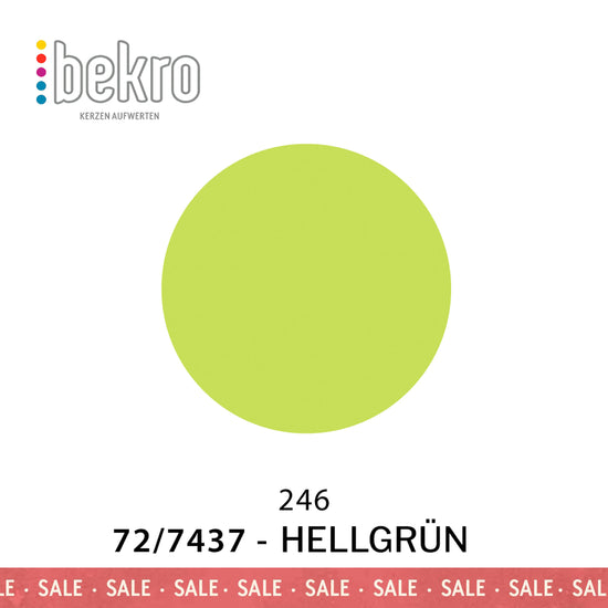 Bekro Farbstoff - 72/7437 - hellgrün