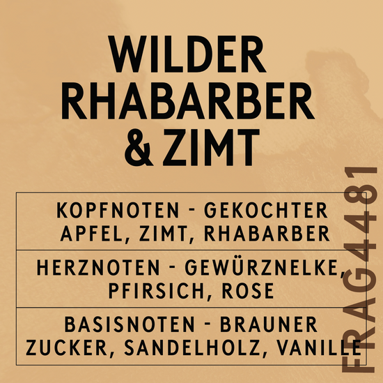 Duftöl Wilder Rhabarber & Zimt