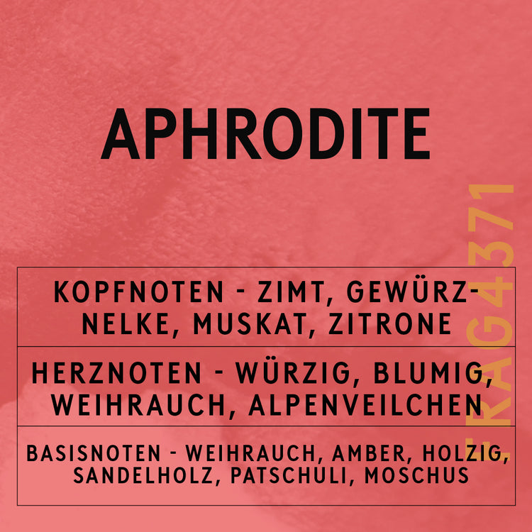 Aphrodite Duftöl Karte