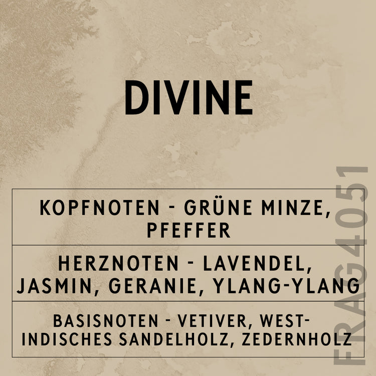 Divine Ätherisches Öl Karte