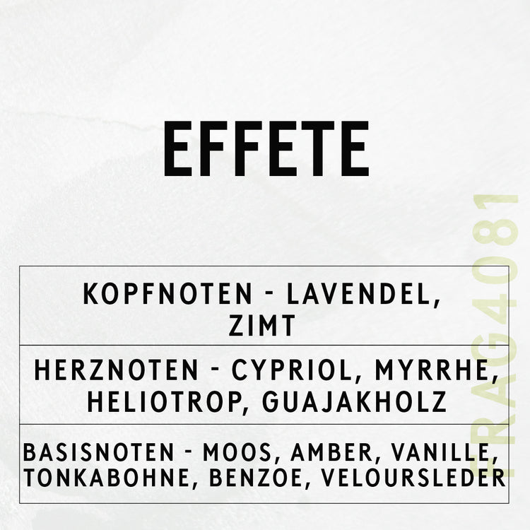 Effete Duftöl Karte
