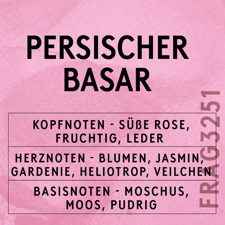 Persischer Basar Duftöl Karte