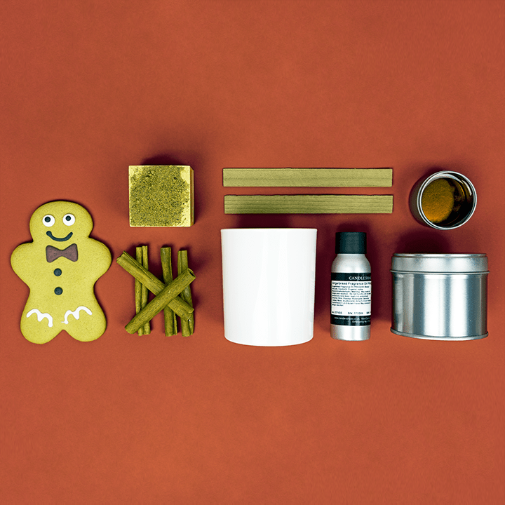 Candle Shack Candle Making Kit Gingerbread - Christmas Candle Making Kit