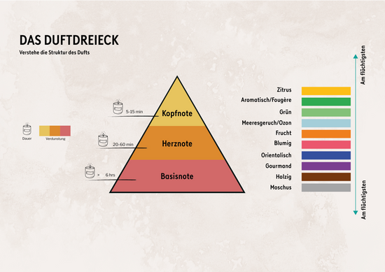 DÜFTE VERSTEHEN: EIN BLICK AUF DIE DUFTPYRAMIDE