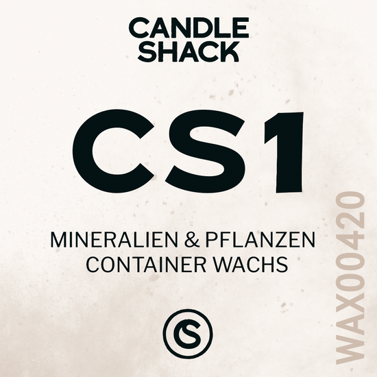 Candle Shack CS1 Wachs für Kerzengläser