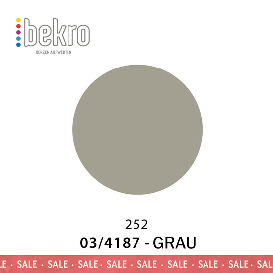 Bekro Farbstoff - 03/4187 - grau