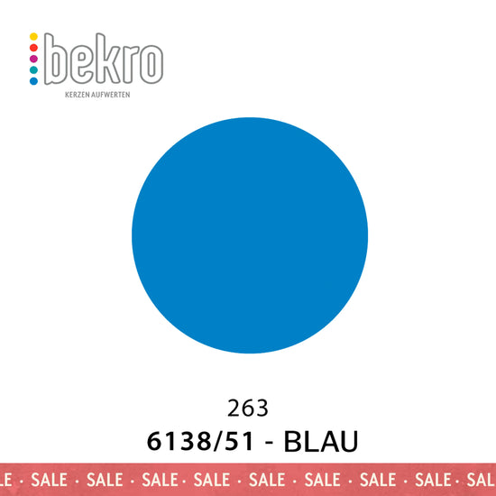 Bekro Farbstoff - 6138/51 - blau