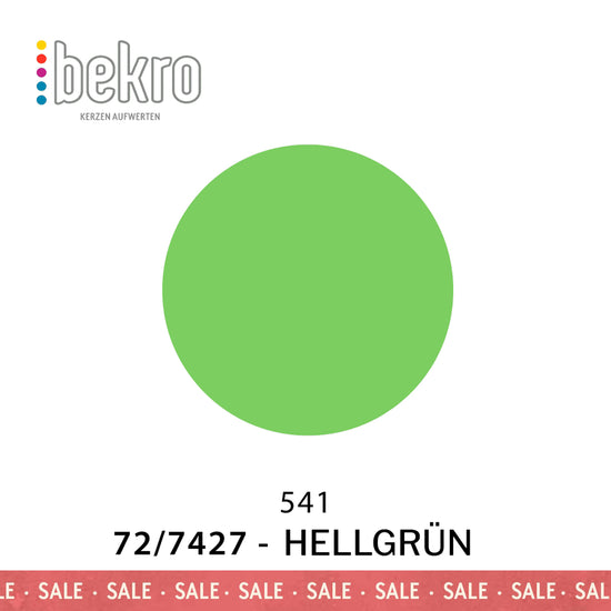 Bekro Farbstoff - 72/7427 - hellgrün