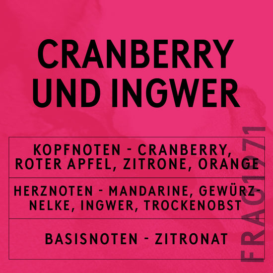 Cranberry & Ingwer Duftöl