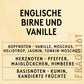 Duftöl Englische Birne & Vanille