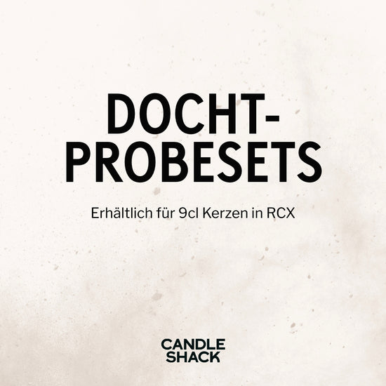 Docht-Probeset Für 9 cl RCX-Kerzen