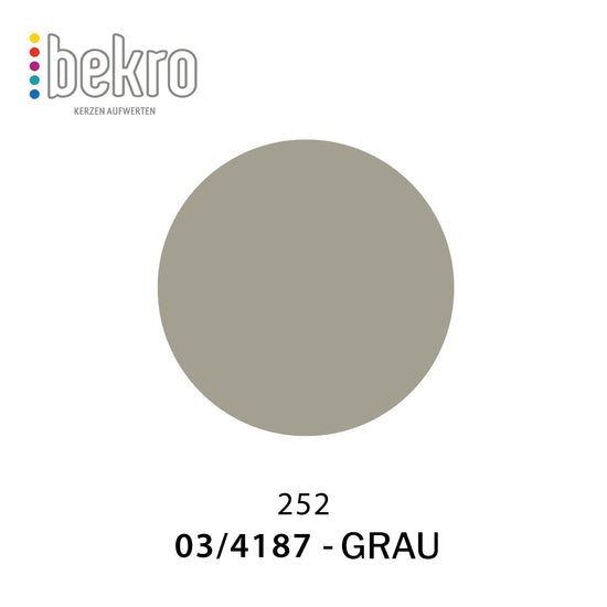Bekro Farbstoff - 03/4187 - grau