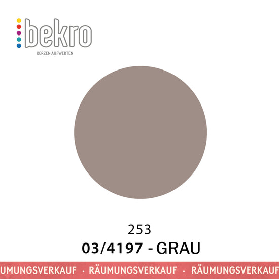 Bekro Farbstoff - 03/4197 - grau