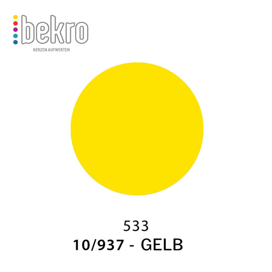 Bekro Farbstoff - 10/937 - gelb