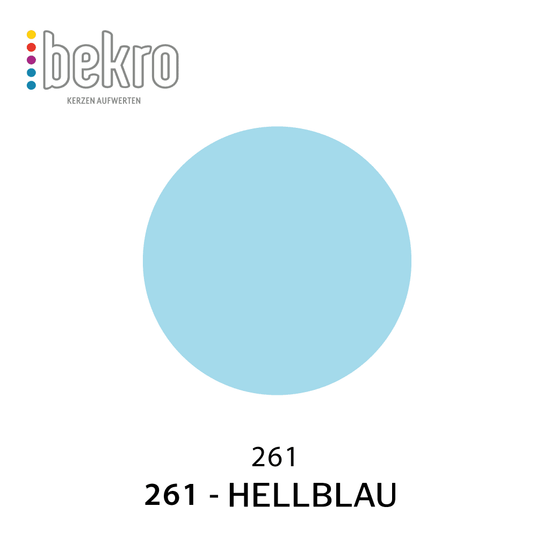 Bekro Farbstoff - 261 - hellblau