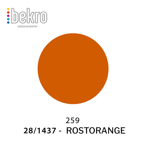 Bekro Farbstoff - 28/1437 - rostorange