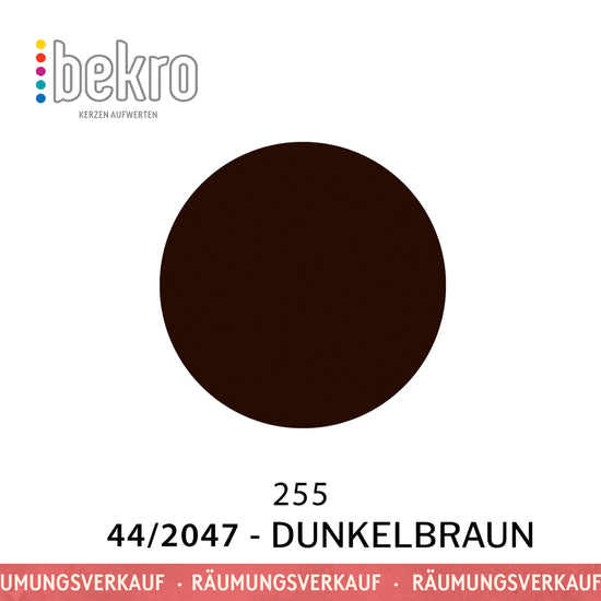 Bekro Farbstoff - 44/2047 - dunkelbraun