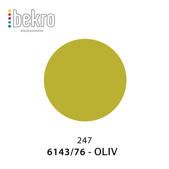 Bekro Farbstoff - 6143/76 - oliv