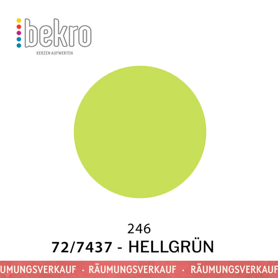 Bekro Farbstoff - 72/7437 - Hellgrün