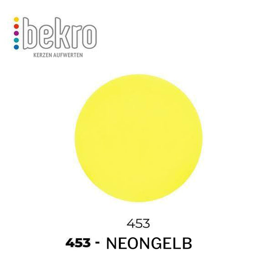 Bekro Farbstoff - 453 - neongelb