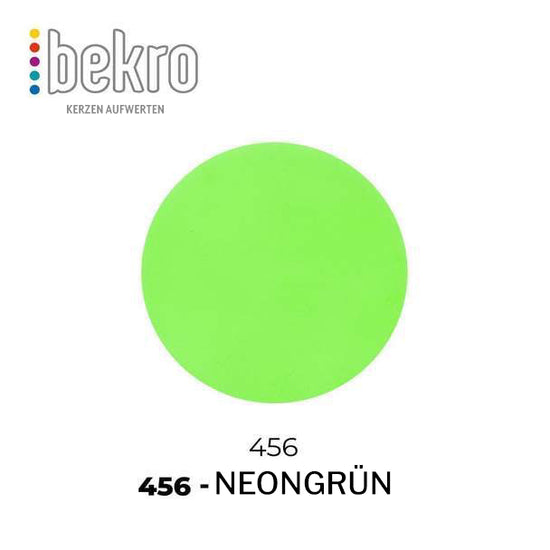 Bekro Farbstoff - 456 - neongrün