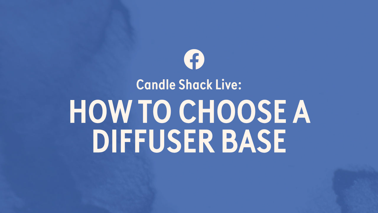 Laden Sie das Video: Facebook livestream, how to choose a diffuser base.