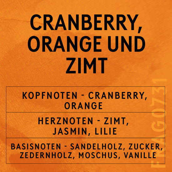 Cranberry, Orange & Zimt Duftöl