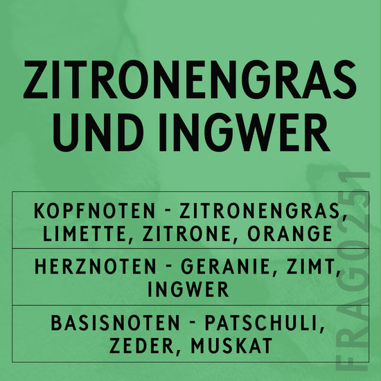 Zitronengras & Ingwer Duftöl
