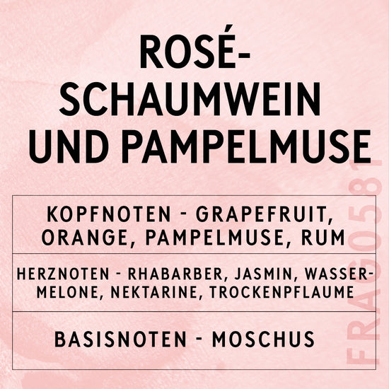 Soap2Go - Rosé-Schaumwein & Pampelmuse