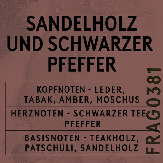 Sandelholz & Schwarzer Pfeffer Duftöl