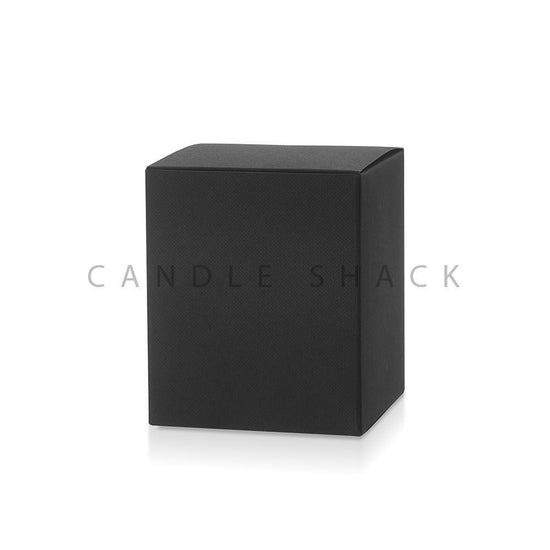 Candle Shack Candle Box Luxury Folding Box & Liner for 9cl - Black (Lauren & Meredith)