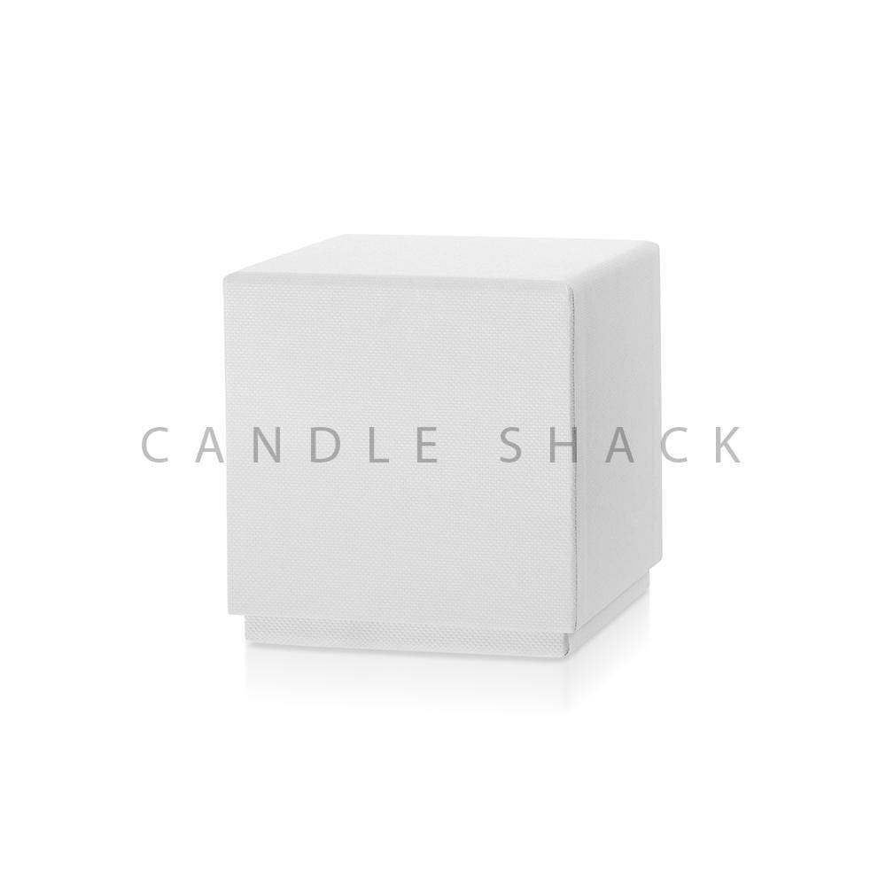 Candle Shack Candle Box Luxury Rigid Box for 9cl Jar - White (Lauren & Meredith)
