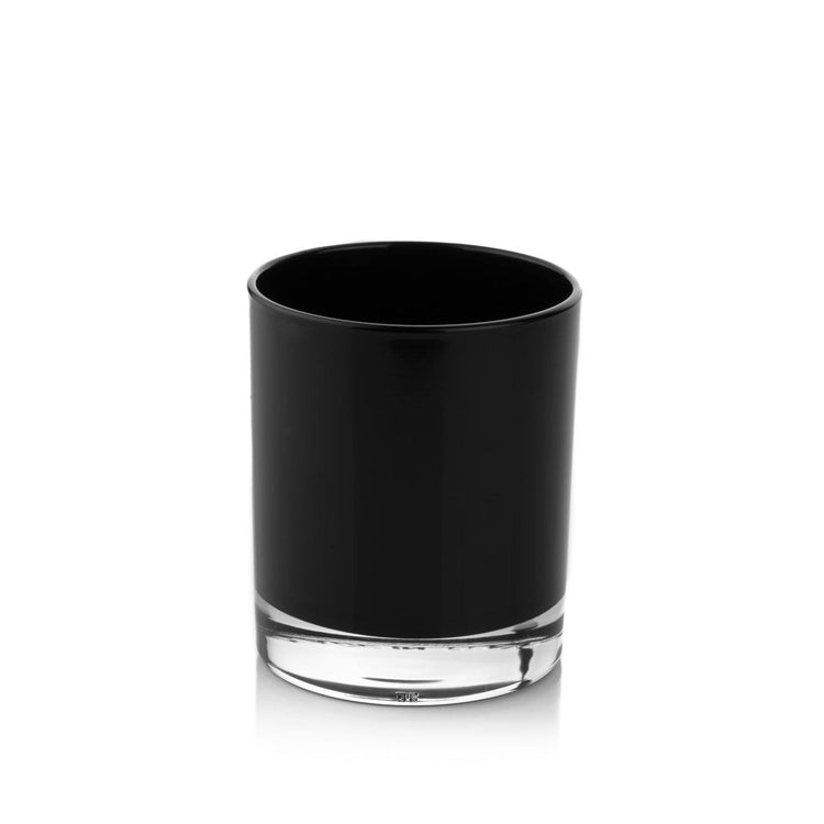 Candle Shack Candle Jar 20cl Lotti Candle Glass - Internally Black Gloss