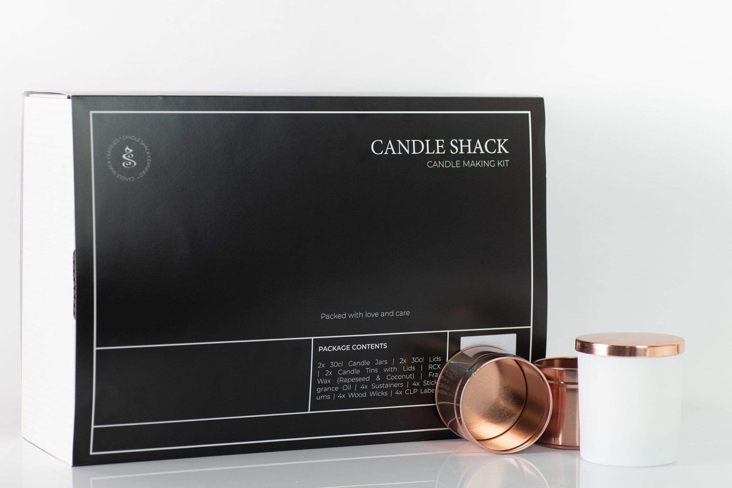 Candle Shack Candle Making Kit Mint, Ginger & Tobacco- Candle Making Kit