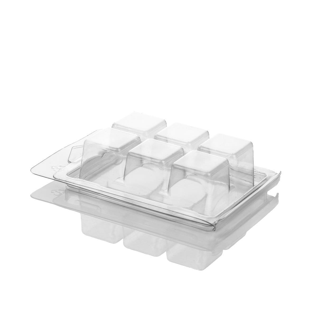 Candle Shack Clam Shell- 6 Cavity Square
