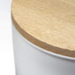 Candle Shack Lid Wooden Lid - Natural - for 30cl Ebony