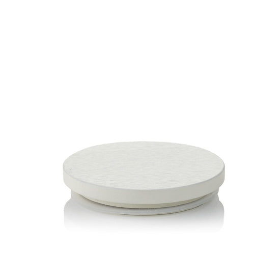 Candle Shack Lid Wooden Lid - White - for 30cl Lucy & Lotti